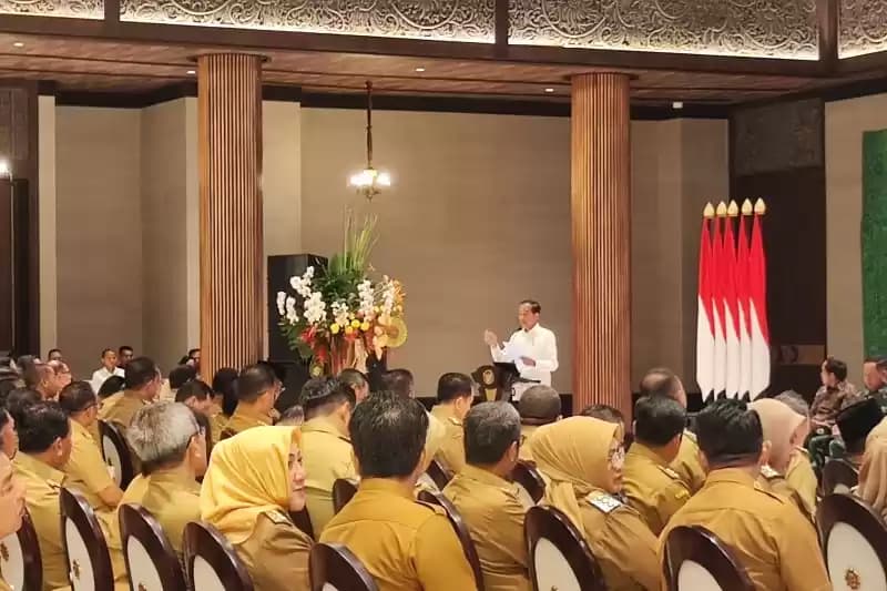 jokowi arahan kepala daerah