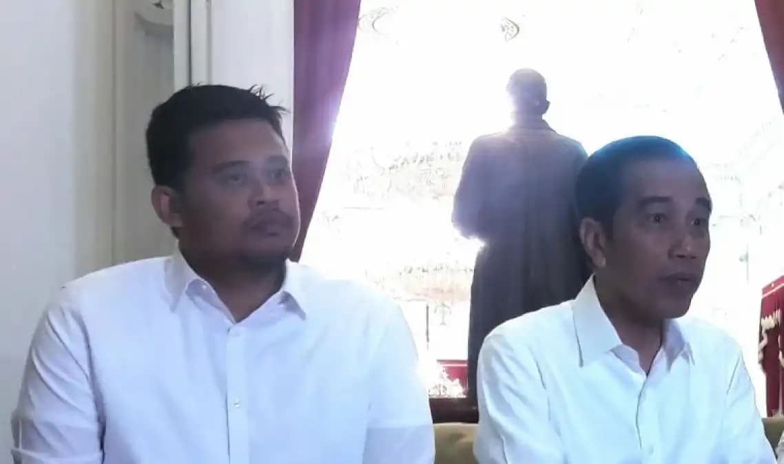 Jokowi dan Bobby Nasution