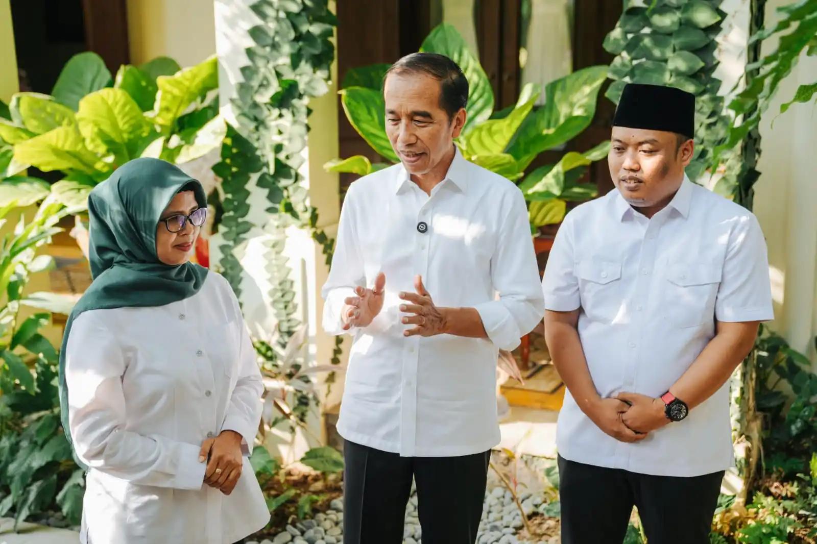 Jokowi dan Bupati Blitar