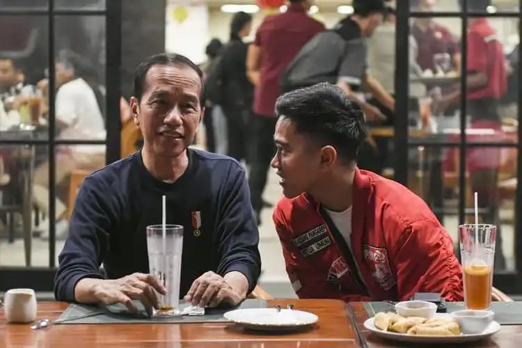 Jokowi dan Kaesang