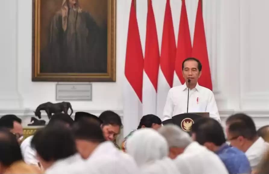Jokowi dan para menterinya