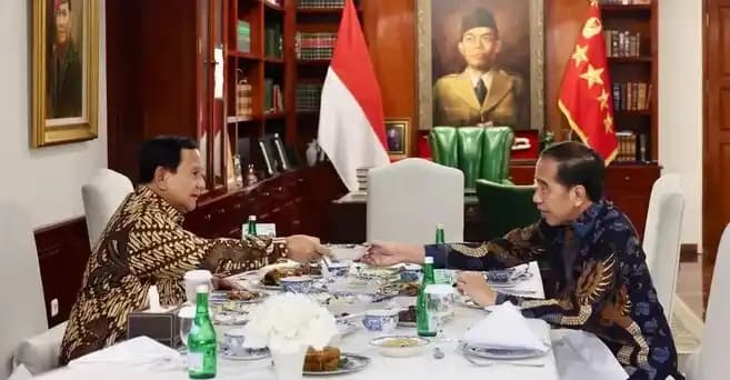 Jokowi Kunjungan ke Kediaman Prabowo