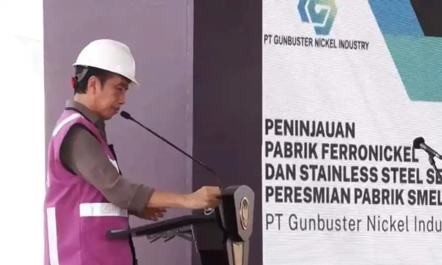 Jokowi Resmikan PT GNI