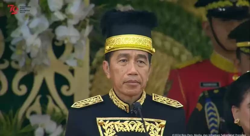 jokowi upacara 17 agustus