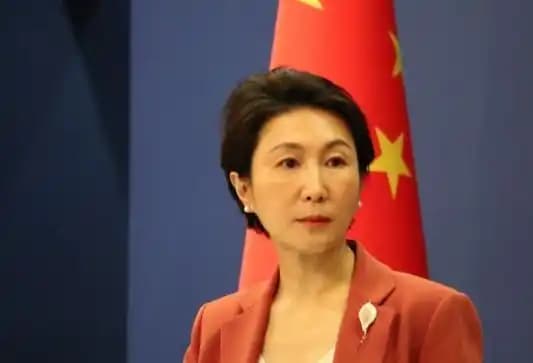 Juru Bicara Kementerian Luar Negeri China Mao Ning dalam konferensi pers, di Beijing