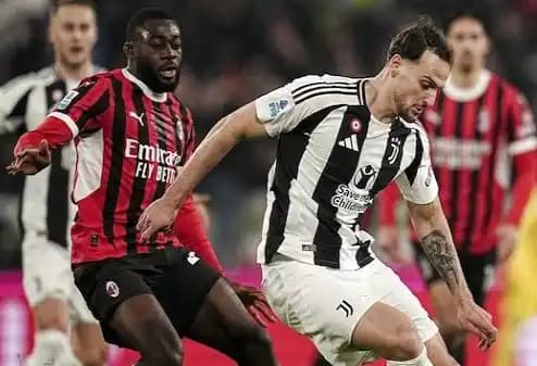 Juventus taklukkan AC Milan 2-0 Liga Italia