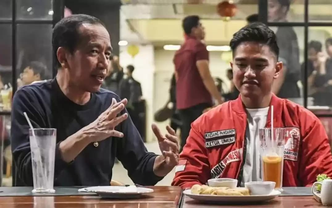 Kaesang dan Jokowi