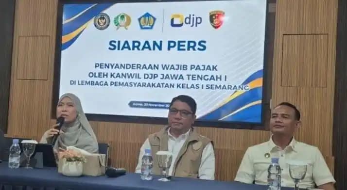 Kantor Wilayah Direktorat Jenderal Pajak (Kanwil DJP) Jawa Tengah I melakukan penyanderaan terhadap wajib pajak