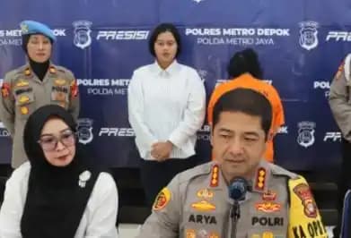 Kapolres Metro Depok Kombes Pol. Arya Perdana