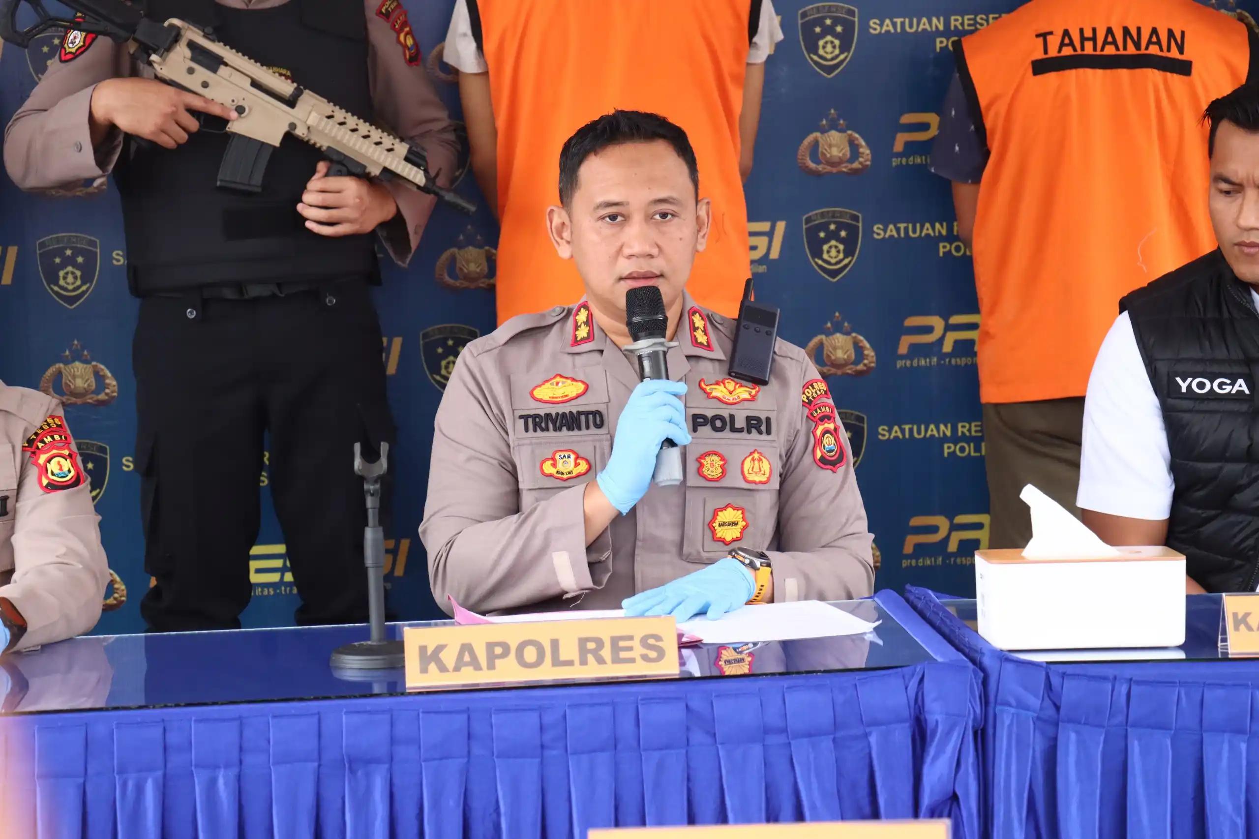 Kapolres Tebo AKBP Triyanto