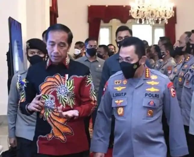 Kapolri dan Jokowi