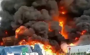 kebakaran pabrik bekasi