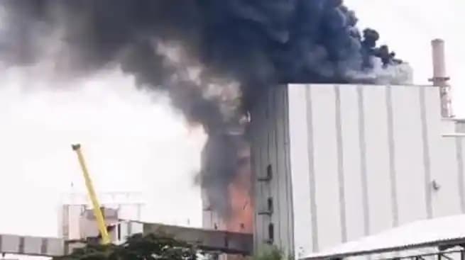 Kebakaran Pabrik NPK milik Petrokimia Gresik