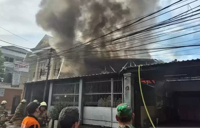 Kebakaran Rumah di Pulo Mas