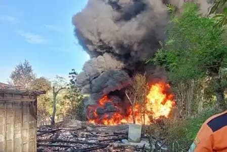 Kebakaran Sumur Minyak di Blora