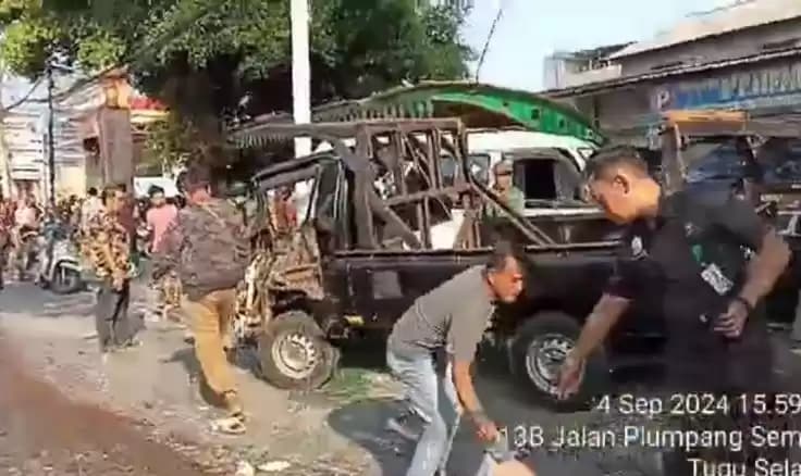Kecelakaan Beruntun di Plumpang
