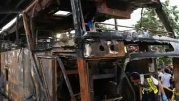 Kecelakaan Bus Thailand
