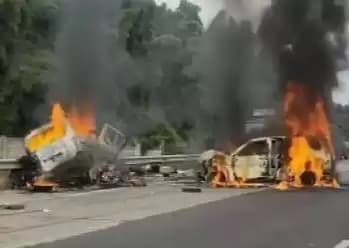 Kecelakaan Tol Japek Km58