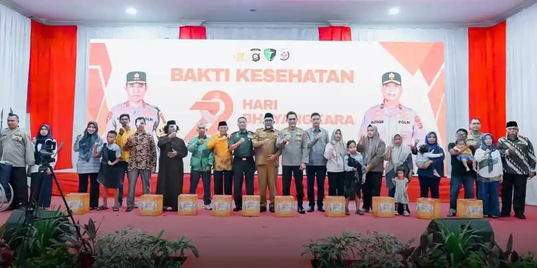 Kegiatan Bakti Kesehatan Polda Jambi