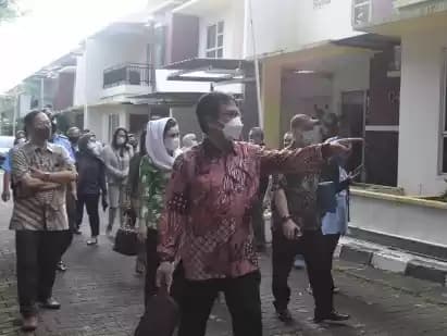 kegiatan sidak Rumah Jabatan Anggota, Kalibata, Jakarta Selatan.