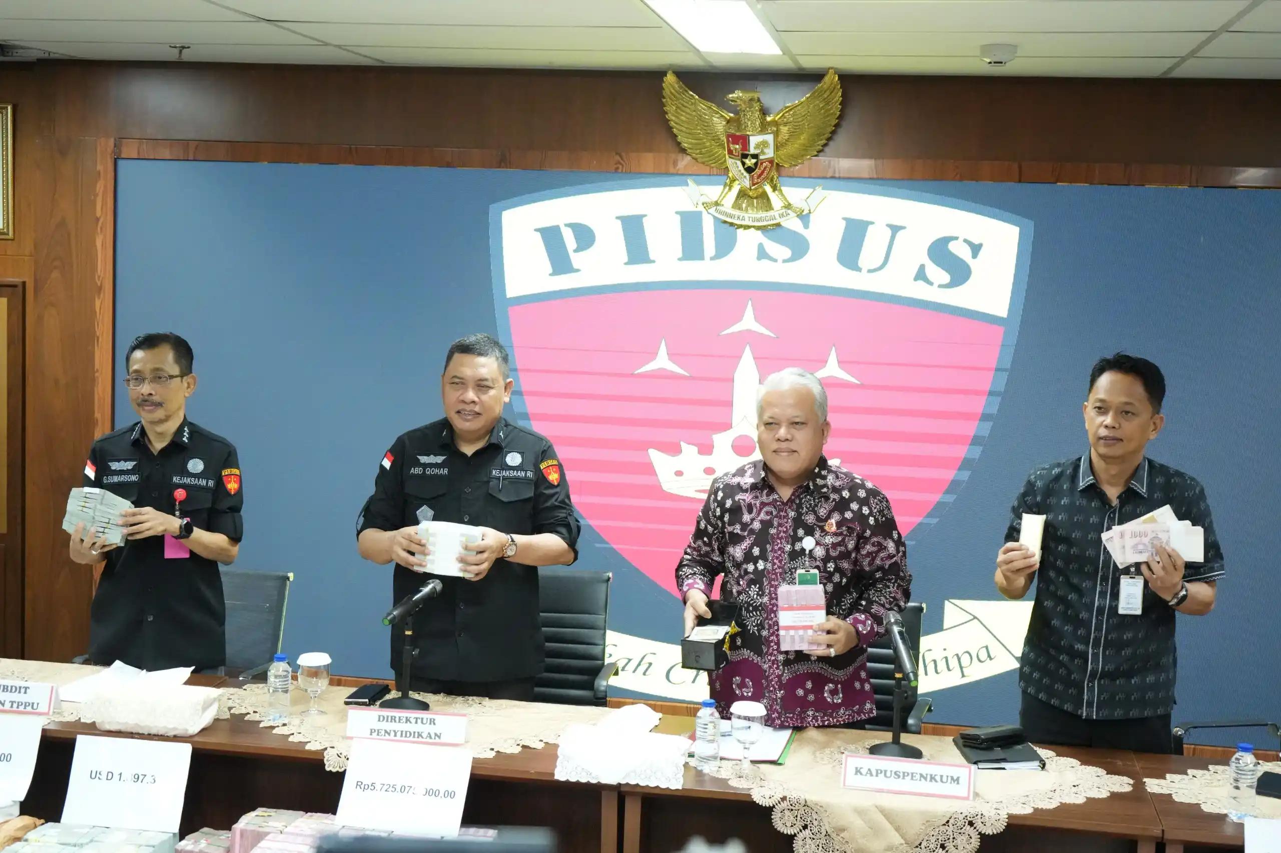 Kejagung Jerat Zarof Ricar dengan Pasal TPPU