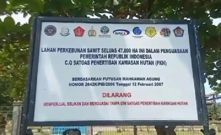 Kejagung Sita 47 Ribu Hektare Lahan di Sumatera Utara