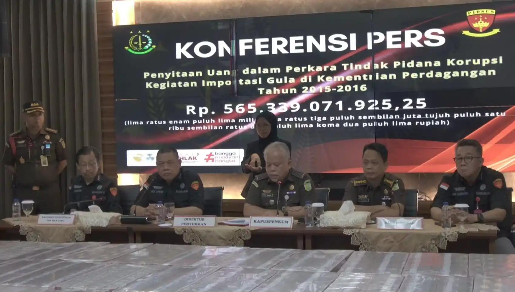 Kejagung sita uang tunai Rp 565 miliar