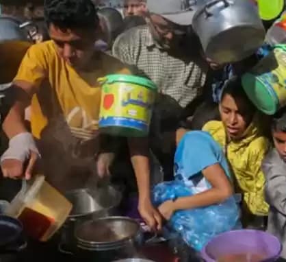 Kelaparan di Gaza Utara