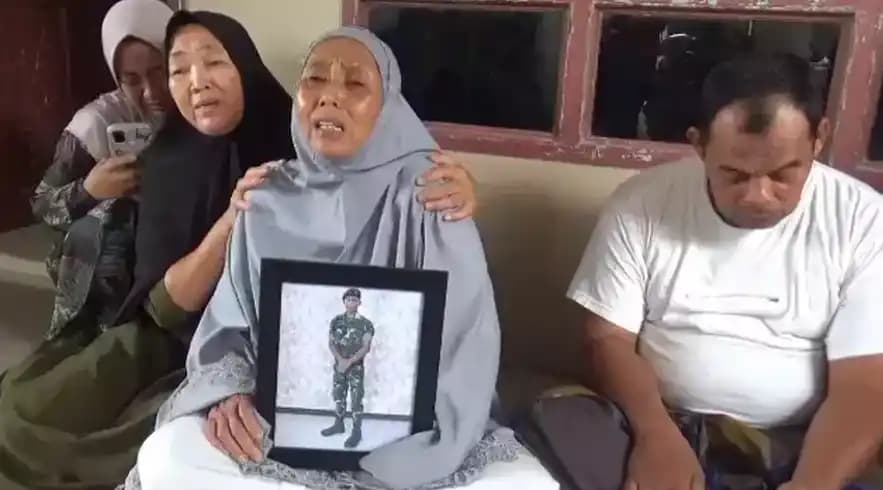 Keluarga Pratu Farkhan Sauqi Marpaung