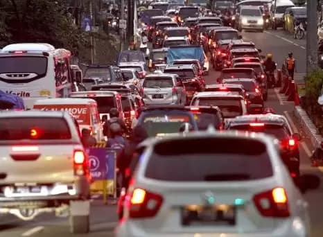 Kemacetan Kendaraan Roda empat