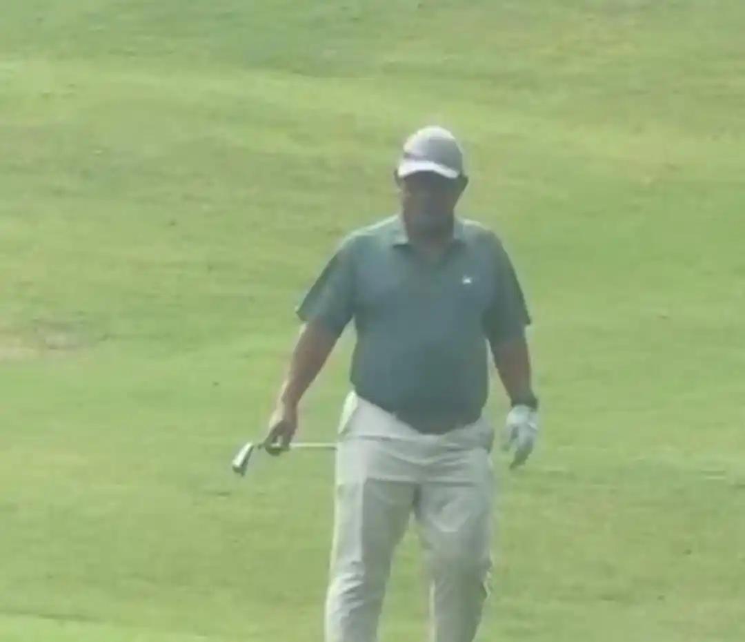 Kepala BGN Dadan Main Golf