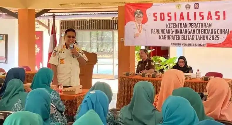 Kepala Bidang Penegakan Hukum Daerah Satpol PP Kabupaten Blitar, Repelita Nugroho