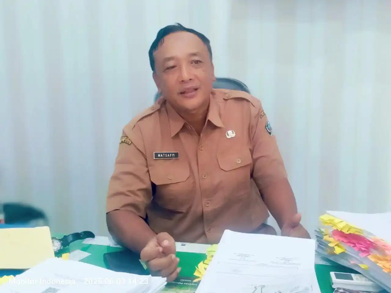 Kepala Bidang Sarana dan Prasarana Pertanian Matsafi'i DKPP Kabupaten Blitar
