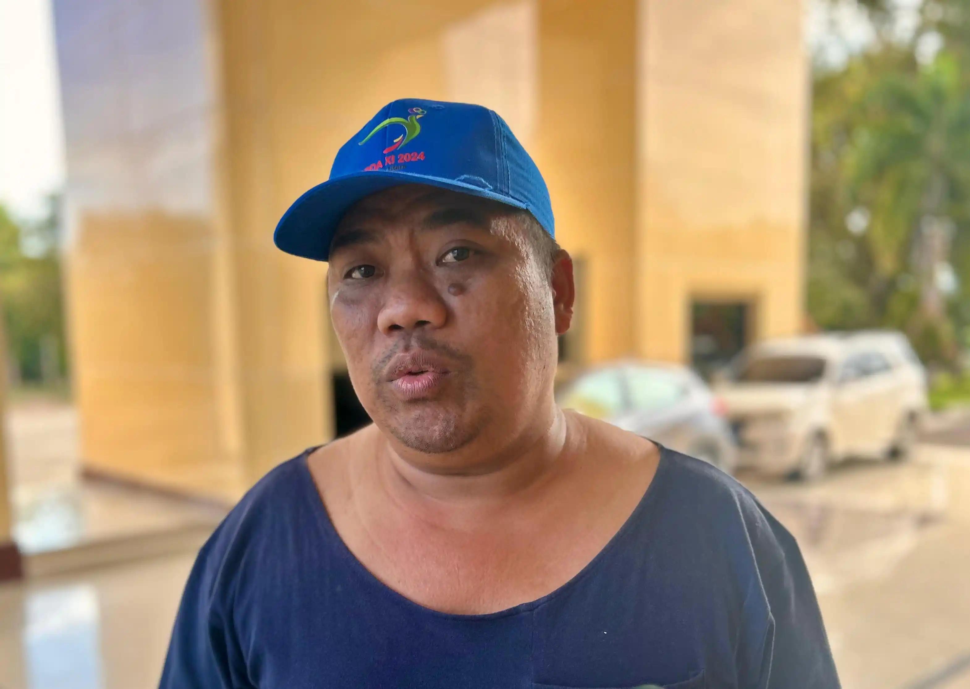 Kepala Dinas Tenaga Kerja dan Transmigrasi Provinsi Maluku Utara, Marwan Polisiri