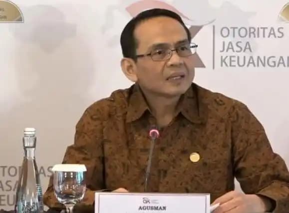 Kepala Eksekutif Pengawasan Lembaga Pembiayaan, Perusahaan Modal Ventura, Lembaga Keuangan Mikro, dan Lembaga Jasa Keuangan Lainnya OJK, Agusman