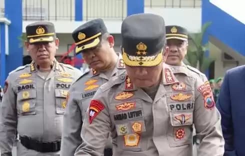 Kepala Kepolisian Daerah atau Kapolda Jawa Tengah Inspektur Jenderal Ahmad Luthfi