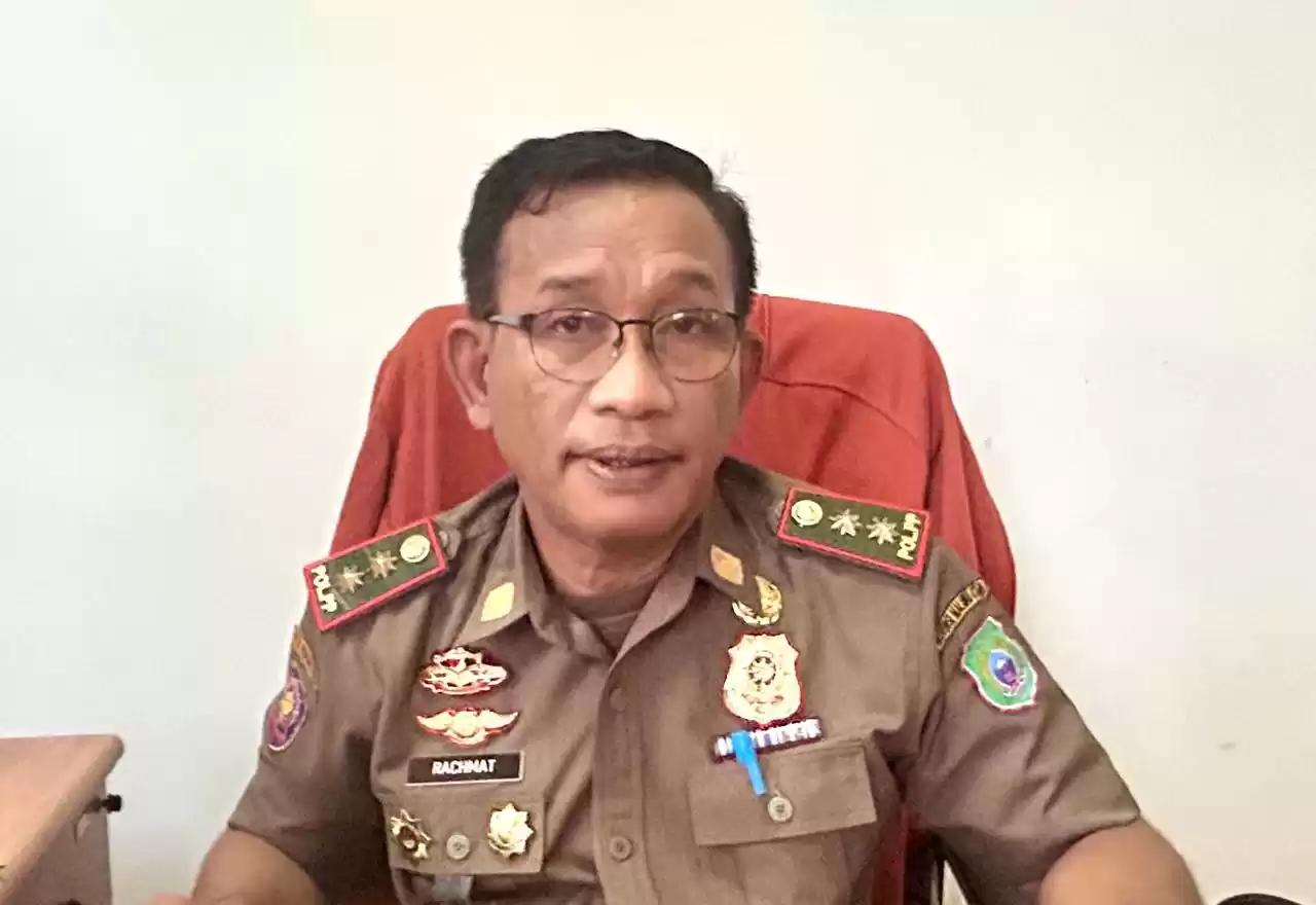 Kepala Satpol PP Malut Rachmat Djabir