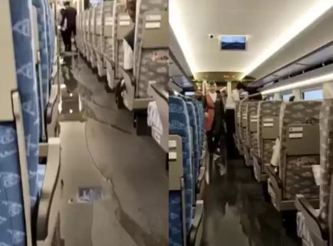 Kereta Cepat Kebanjiran