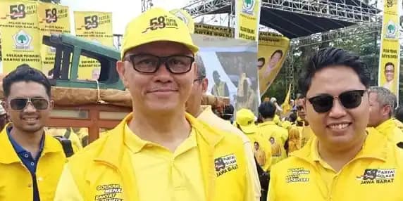 Ketua DPD Golkar Kota Bandung Edwin Sanjaya