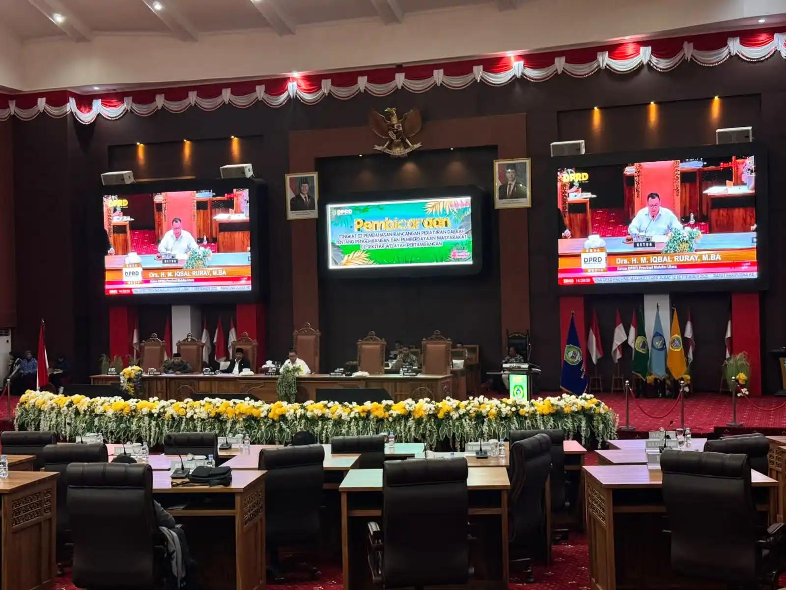 Ketua DPRD Malut, Iqbal Ruray