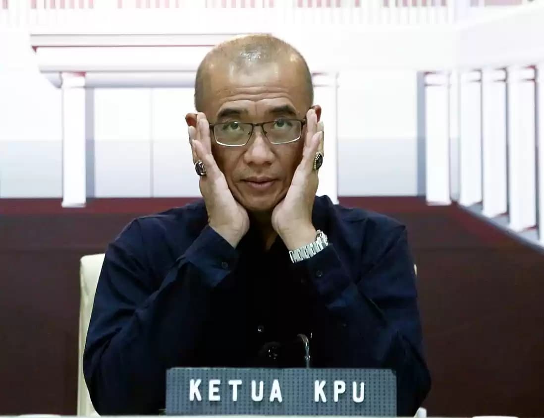 Ketua KPU Hasyim Asy'ari