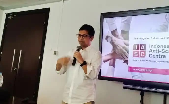 Ketua Sekretariat Satuan Tugas Pemberantasan Aktivitas Keuangan Ilegal (Satgas Pasti), Hudiyanto