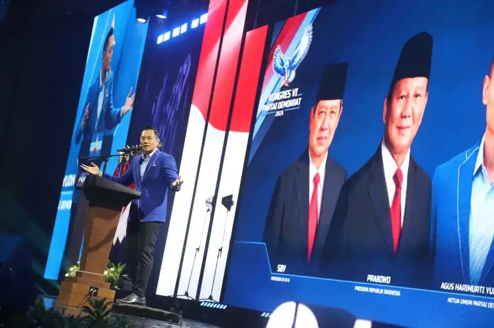 Ketua Umum Partai Demokrat, Agus Harimurti Yudhoyono