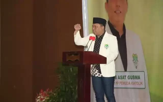 Ketua Umum Pemuda Katolik Stefanus Gusma