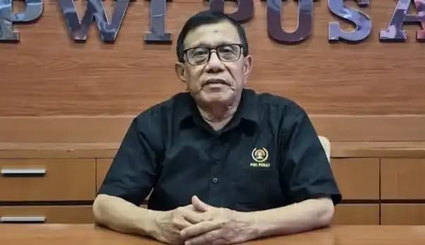 Ketua Umum PWI Pusat, Hendry Ch Bangun