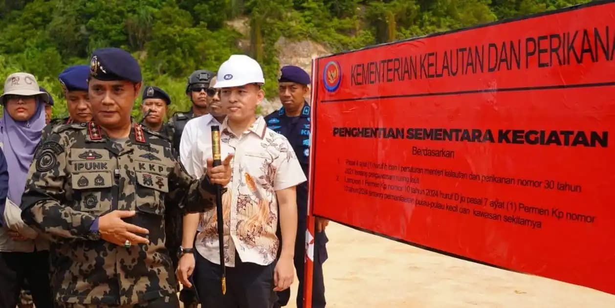 KKP menyegel tiga pulau kecil di Provinsi Kepulauan Riau (Kepri)