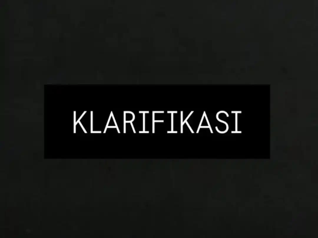 Klarifikasi RK