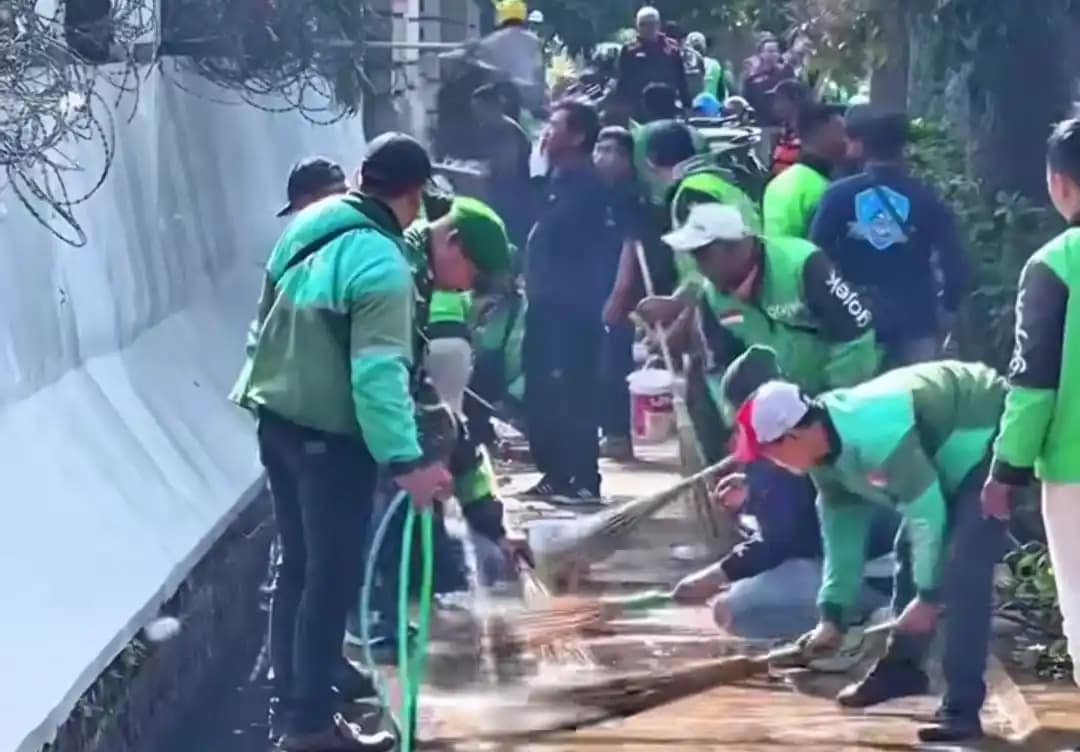 Komunitas ojek online (ojol) se-Bandung Raya