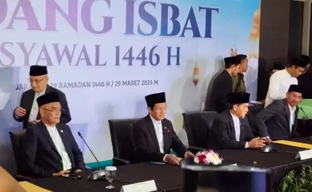 Konferensi Pers Pengumuman Sidang Isbat 1 Syawal 1446 Hijriah