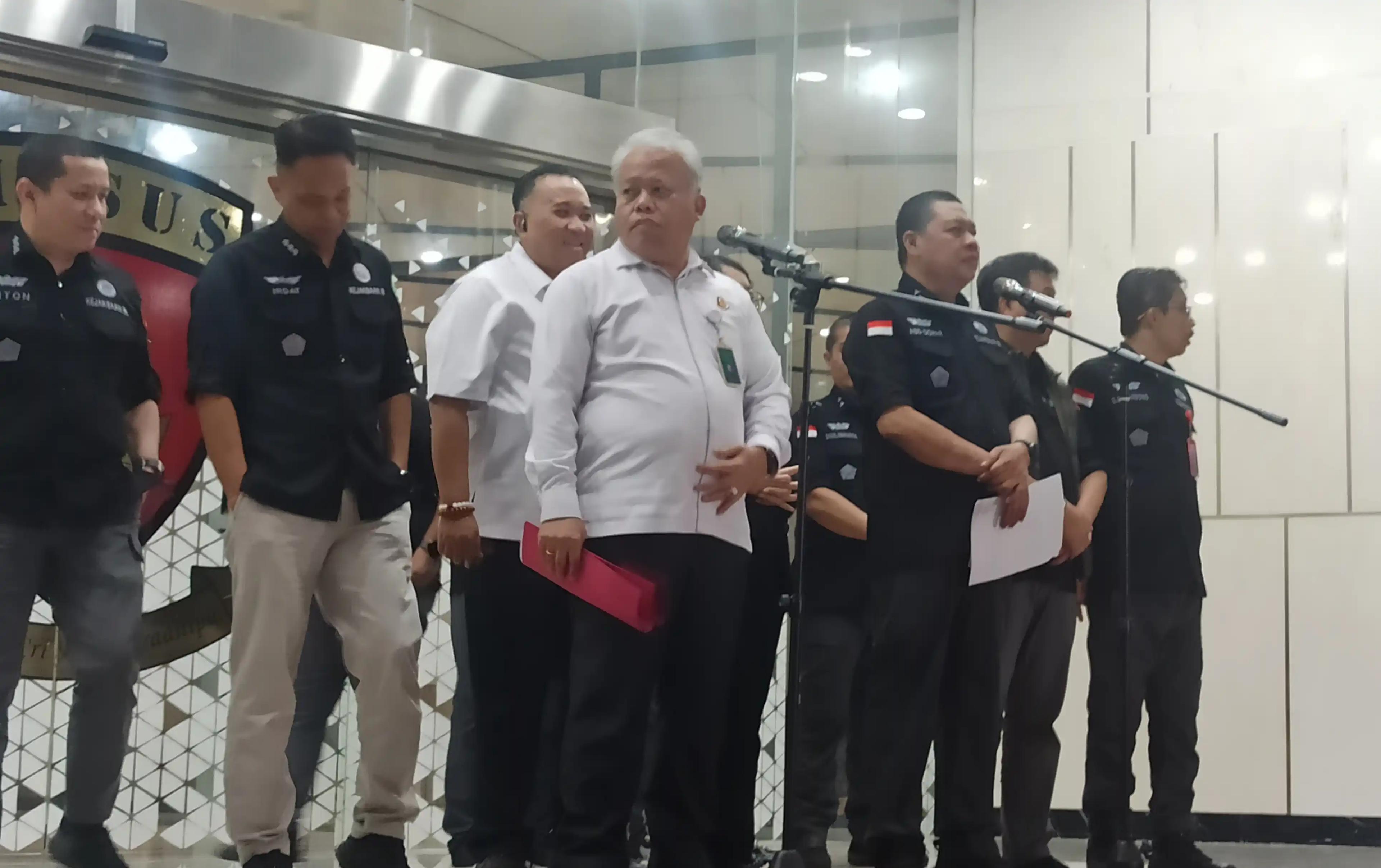 Konfrensi Pers Kejaksaan Agung
